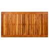 Table basse de jardin 110x60x45 cm Bois solide d'acacia 