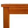 Table basse de jardin 110x60x45 cm Bois solide d'acacia 