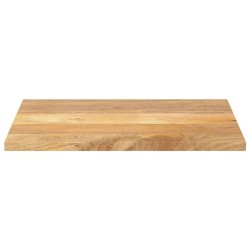 Dessus de table 70x60x2,5 cm rectangulaire bois massif manguier 