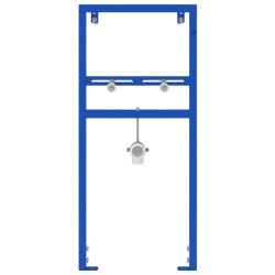 Cadre de montage dissimulé pour lavabo 50x112-136 cm Acier 