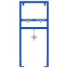 Cadre de montage dissimulé pour lavabo 50x112-136 cm Acier 