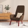 Chaise de relaxation Marron Tissu 