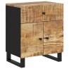 Table de chevet 50x33x60 cm Bois de manguier et d'ingénierie 