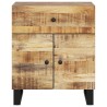 Table de chevet 50x33x60 cm Bois de manguier et d'ingénierie 
