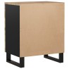 Table de chevet 50x33x60 cm Bois de manguier et d'ingénierie 