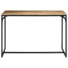 Table à manger 110x55x75 cm bois de manguier massif brut 