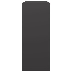 Portant de bois de chauffage noir 100x40x100 cm acier 