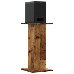 Supports de haut-parleurs 2 pcs vieux bois bois d'ingénierie 