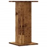 Supports pour plantes 2 pcs vieux bois bois d'ingénierie 