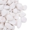Galets polis 25 kg blanc 2-5 cm 