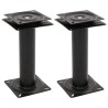 Piédestaux de siège de bateau 2 pcs siège pivotant à 360° acier 