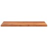 Dessus de table 120x60x3,8cm rectangulaire bois massif d'acacia 