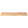 Dessus de table 140x60x2,5cm rectangulaire bois massif manguier 