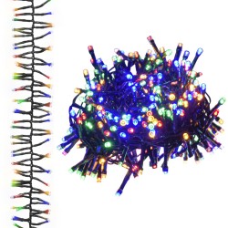 Guirlande lumineuse à LED groupées 3000 LED Multicolore 23m PVC 