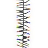 Guirlande lumineuse à LED groupées 3000 LED Multicolore 23m PVC 