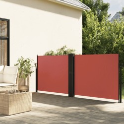 Auvent latéral rétractable terre cuite 120x600 cm 
