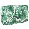 Ensemble de coussins pour palette en 3 pièces avec motif de feuilles en tissu Oxford 