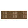 Tête de lit murale Marron miel 185x3x60 cm Bois massif de pin 