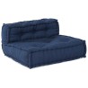 Pouf ModulaireIndigo 70x70x54 en Tissu 