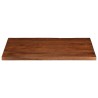 Dessus de table 100x80x3,8cm rectangulaire bois massif récupéré 