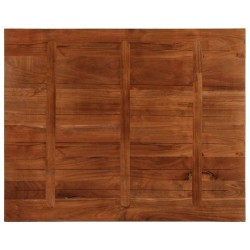 Dessus de table 100x80x3,8cm rectangulaire bois massif récupéré 