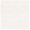 Dessus de table blanc 70x70x2,5 cm bois de pin massif 