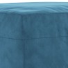 Repose-pied Bleu 70x55x41 cm Velours 