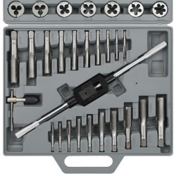 Jeu de tarauds et de filières 45 pcs 
