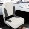 Siège pour bateau avec sangle de fixation pliable 41x36x48 cm 