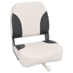 Siège pour bateau avec sangle de fixation pliable 41x36x48 cm 