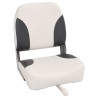 Siège pour bateau avec sangle de fixation pliable 41x36x48 cm 