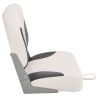 Siège pour bateau avec sangle de fixation pliable 41x36x48 cm 