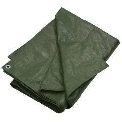Bâche 180 g/m² 8x12 m Vert PEHD 