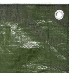 Bâche 180 g/m² 8x12 m Vert PEHD 
