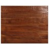 Dessus de table 90x80x3,8 cm rectangulaire bois massif récupéré 