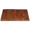 Dessus de table 90x80x3,8 cm rectangulaire bois massif récupéré 