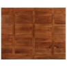 Dessus de table 90x80x3,8 cm rectangulaire bois massif récupéré 