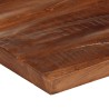 Dessus de table 90x80x3,8 cm rectangulaire bois massif récupéré 