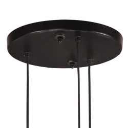 Lampe suspendue 25 W bleu délavé 30x30x100 cm E27 