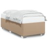 Cadre de lit sans matelas cappuccino 90x190 cm similicuir 