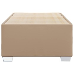 Cadre de lit sans matelas cappuccino 90x190 cm similicuir 