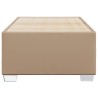 Cadre de lit sans matelas cappuccino 90x190 cm similicuir 