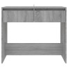Table console sonoma gris 89x41x76,5 cm bois d'ingénierie 