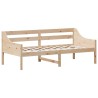 Lit de jour sans matelas 75x190 cm bois de pin massif 