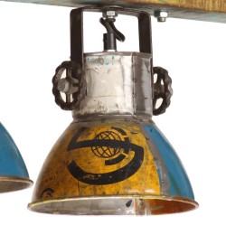 Plafonnier industriel 25 W Multicolore 111 cm E27 