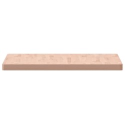 Dessus de table 80x80x4 cm carré bois massif de hêtre 