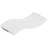 Matelas en mousse moyennement doux 80x200 cm 
