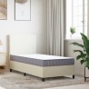 Matelas en mousse moyennement doux 80x200 cm 