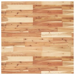 Dessus de table carré 80x80x4 cm bois massif d'acacia 