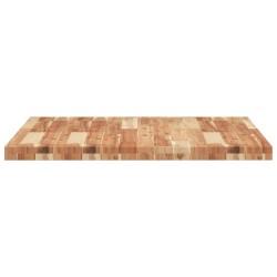 Dessus de table carré 80x80x4 cm bois massif d'acacia 
